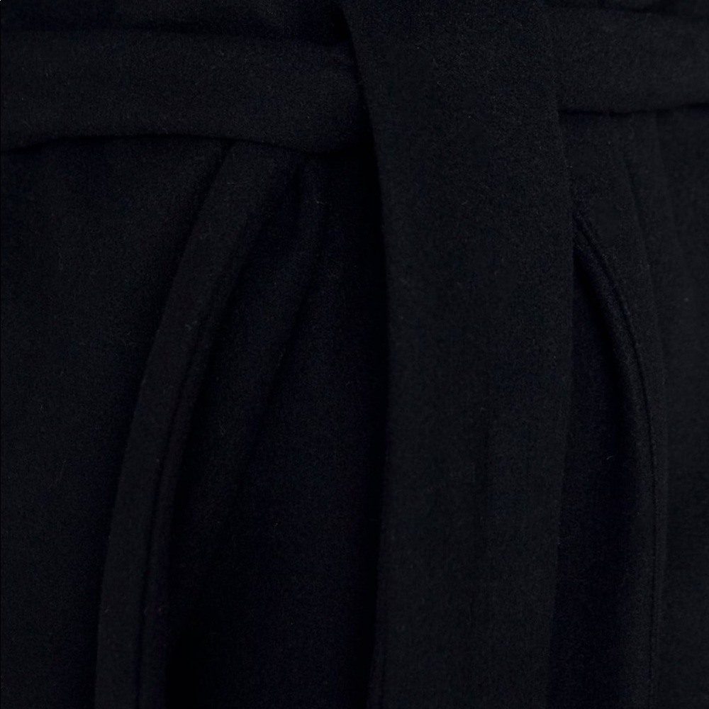 LAST 1! ZARA BELTED HOODED COAT - Picture 15 of 16